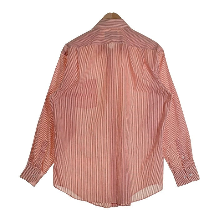 80's~90's GIVENCHY MONSIEUR ジバンシィ ムッシュ ストライプ柄 長袖 シャツ レッド Size 16 1/2 福生店