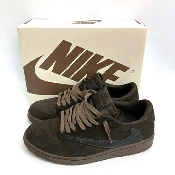 NIKE×Travis Scott ナイキ×トラヴィススコット DM7866-202 AIR JORDAN1 LOW OG SP スニーカー ダークブラウン size27cm 瑞穂店
