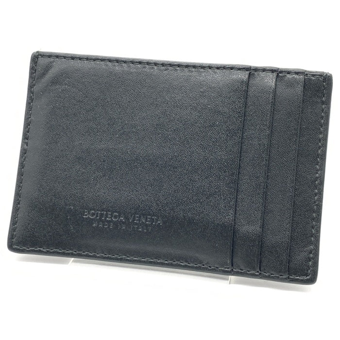 BOTTEGA VENETA ボッテガヴェネタ イントレチャート レザーカードケース ブラック 福生店
