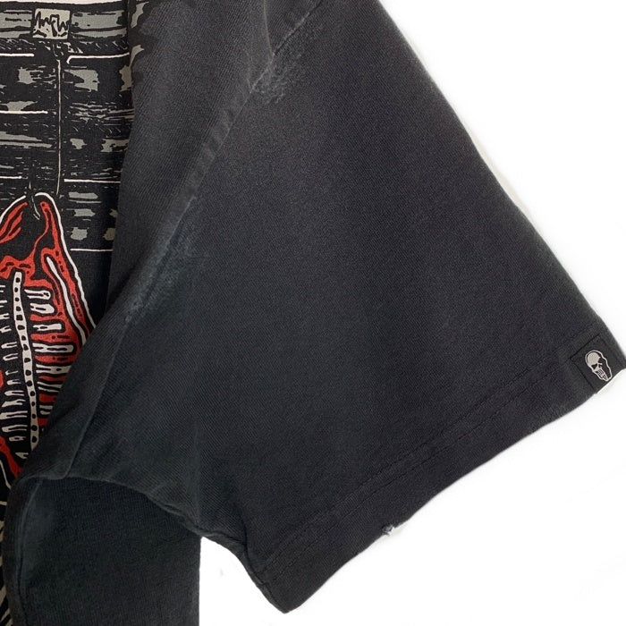 Warren Lotas ウォーレンロータス NIGHT of THE BUTCHER ダメージ加工 半袖 Tシャツ ブラック Size M 福生店