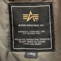 ALPHA INDUSTRIES アルファインダストリーズ 20005-376 N-2B フライトジャケット カーキ sizeL 瑞穂店