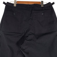 NAUTICA ノーティカ FREAK'S STORE フリークスストア リップストップ ストレートカーゴパンツ ブラック 10-43-2075-00366-1695 Size M 福生店
