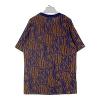 Vivienne Westwood MAN ヴィヴィアンウエストウッドマン VW-LP-86249 パイル地 総柄 リブTシャツ ネイビー size48 瑞穂店