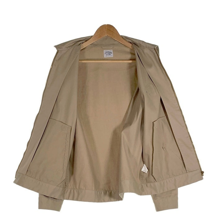 STANDARD CALIFORNIA スタンダードカリフォルニア 22SS SD Oval Logo Patch Work Jacket オーバルロゴパッチ ワークジャケット ベージュ チノツイル Size L 福生店