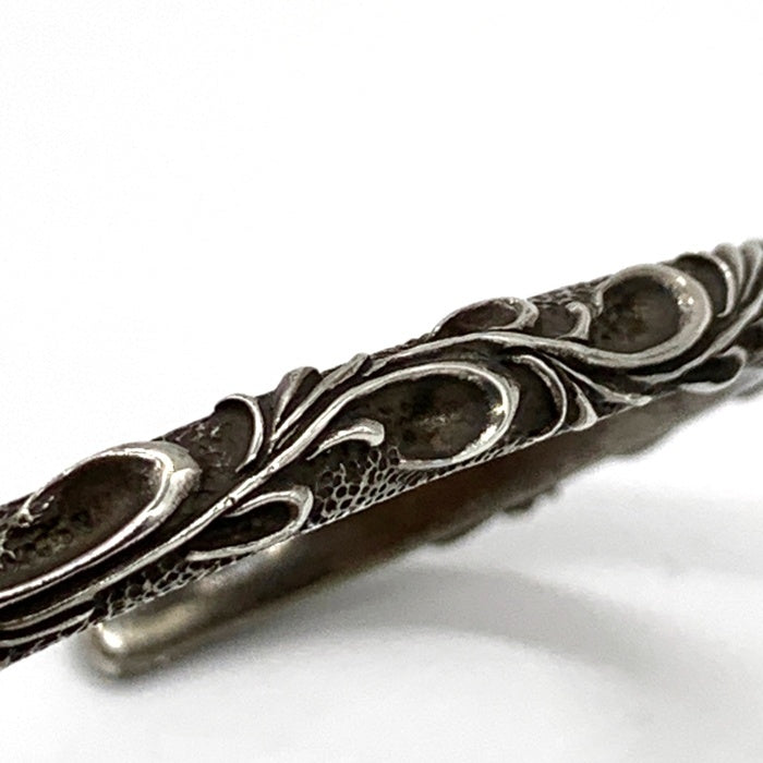 Legend レジェンド 6mm 浮き唐草 シルバーバングル SILVER 福生