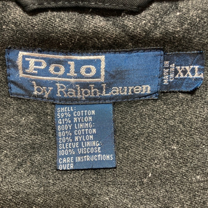 Polo by Ralph Lauren ポロラルフローレン 中綿 ミリタリーコート ブラック Size XXL 瑞穂店