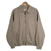 90-00's COVINGTON コヴィントン スウィングトップ ジップアップジャケット ベージュ ポリナイロン Size L 福生店