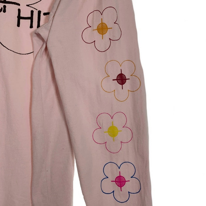 SUPREME シュプリーム 17SS Been Hit L/S Tee ボーンヒット プリント ロングスリーブTシャツ ライトピンク Size L 福生店
