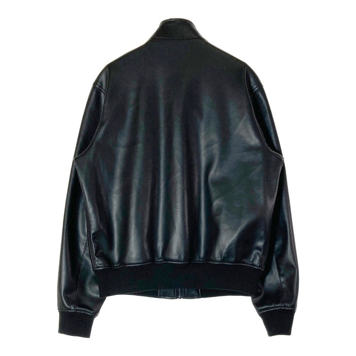ZARA ザラ フェイクレザーボンバージャケット ブラック sizeL 瑞穂店
