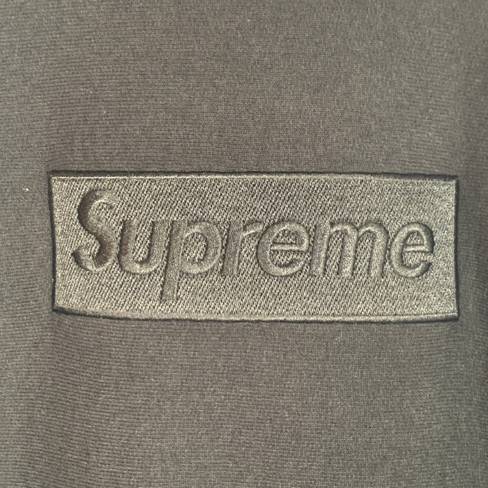 SUPREME シュプリーム 14AW Tonal Box Logo Pullover トーナル ボックスロゴ プルオーバースウェットパーカー ブラック Size M 福生店