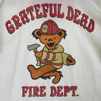 TOY'S McCOY トイズマッコイ GRATEFUL DEAD TEE FIRE DEPT. BEAR グレイトフルデッド リンガーTシャツ オフホワイト Size L 福生店