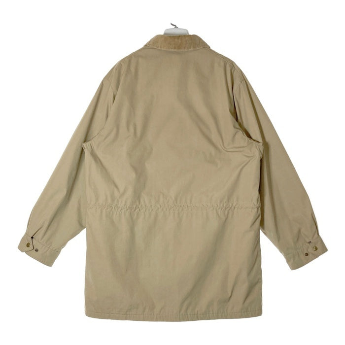 L.L.Bean エルエルビーン 80～90s USA製 襟コーデュロイ ハーフコート ベージュ sizeL 瑞穂店