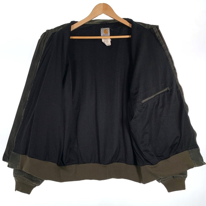 00's Carhartt カーハート Santafe Jacket サンタフェジャケット ダック モスグリーン J102MOS Size XL-R 福生店
