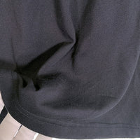 PRADA SPORT プラダスポーツ ハーフジップ スタンドカラー プルオーバートップ 長袖 ブラック ポリエステル ラバーパッチ SJJ80 Size M 福生店