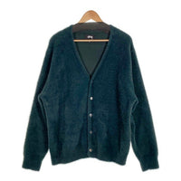 STUSSY ステューシー 22AW Shaggy Cardigan シャギーカーディガン グリーン Size L 福生店