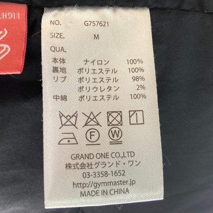 GYM MASTER ジムマスター G757621 Sorona Aura クレイジーパターン ドロップポケット ナイロン ハーフコート カーキ sizeM 瑞穂店