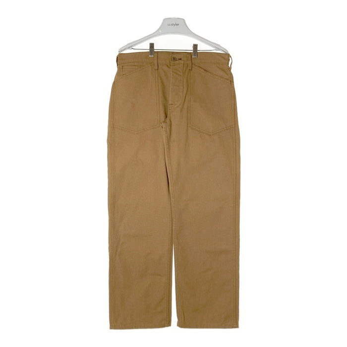 SUGAR CANE シュガーケーン USA製 ブラウンダック シンチバック ワークパンツ sizeM 瑞穂店