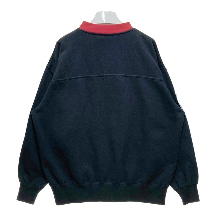 NBA CHICAGO BULLS シカゴ・ブルズ フットボール スウェットトレーナー ブラック レッド 刺繡 Lee Sports Size L 瑞穂店