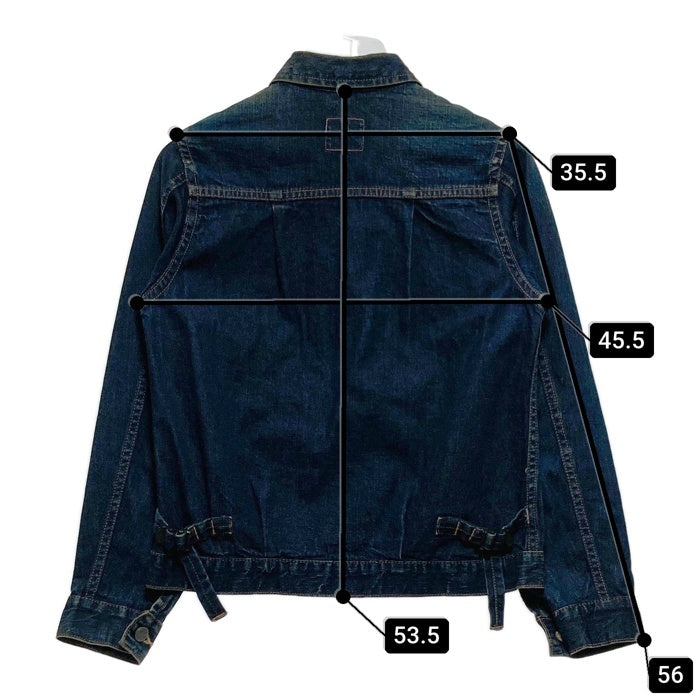 HEAD LIGHT ヘッドライト BEAMS BOY ビームスボーイ デニムジャケット インディゴ レディース Size XS-S 相当 瑞穂店