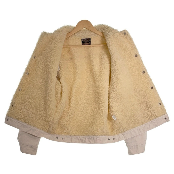 COOTIE クーティー ホワイトデニム ボアジャケット ホワイト アイボリー 日本製 Size XL 福生店
