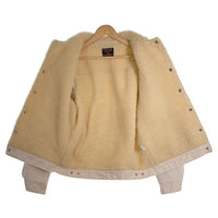 COOTIE クーティー ホワイトデニム ボアジャケット ホワイト アイボリー 日本製 Size XL 福生店