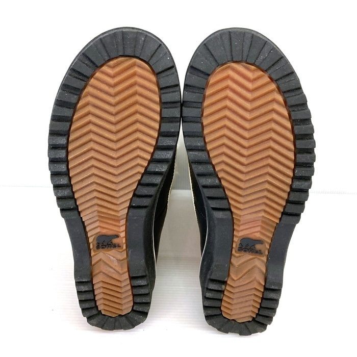 SOREL ソレル TIVOLI 2 ウィンターブーツ キャメル ブラック NL 089-373 Size 23.5cm 瑞穂店