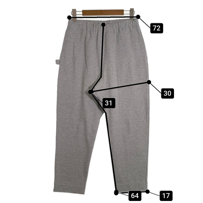 RELAX FIT リラックスフィット BLANKET ペインター スウェットパンツ 裏起毛 グレー ホワイト Size F 福生店