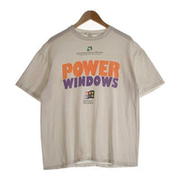 90's Microsoft Windows マイクロソフト ウィンドウズ AMD 半袖 Tシャツ ホワイト Size XL (46-48) 福生店