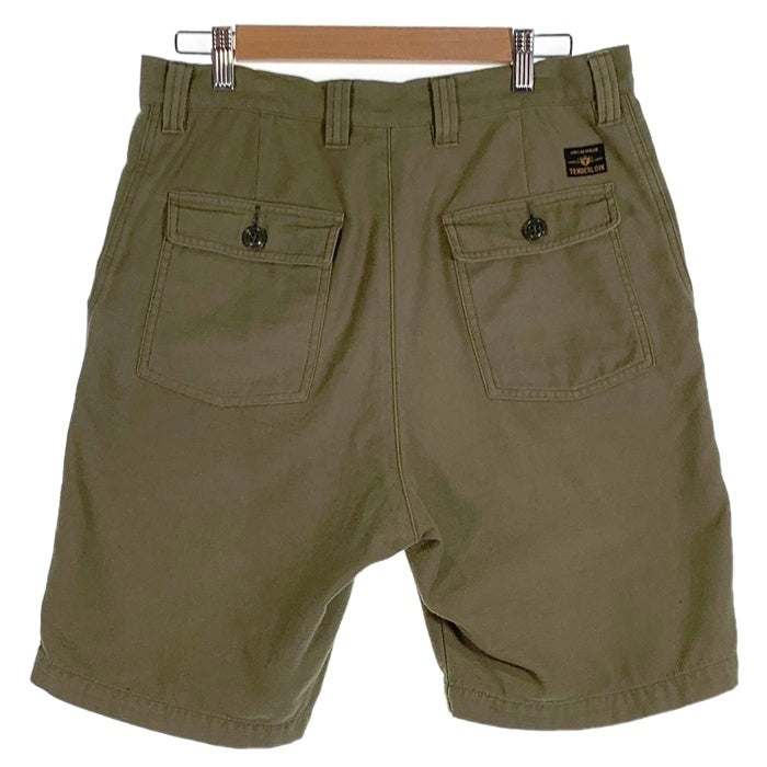 TENDERLOIN テンダーロイン ベイカーショートパンツ オリーブ ミリタリー Size S 福生店