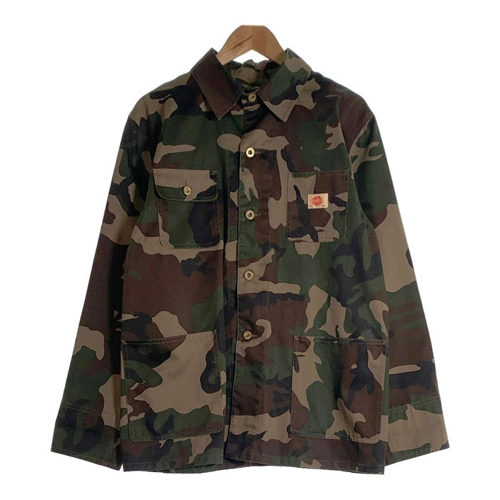 RED KAP レッドキャップ カバーオール ジャケット ウッドランドカモ USA製 Size L 福生店