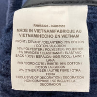 NIKE ナイキ sacai サカイ スウェット ケーブルニットバックデザイン トレーナー ネイビー 802259-451 Size S 瑞穂店