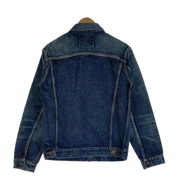 FULL COUNT フルカウント 2050-2101XX Fear Of Dark 3rd Denim Jaclet デニムトラッカージャケット 加工 インディゴ Size 42 福生店