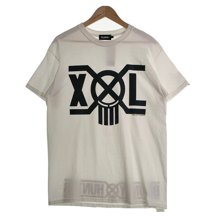 XLARGE エクストララージ BOUNTY HUNTER バウンティハンター プリントTシャツ ホワイト 01191136 Size L 福生店