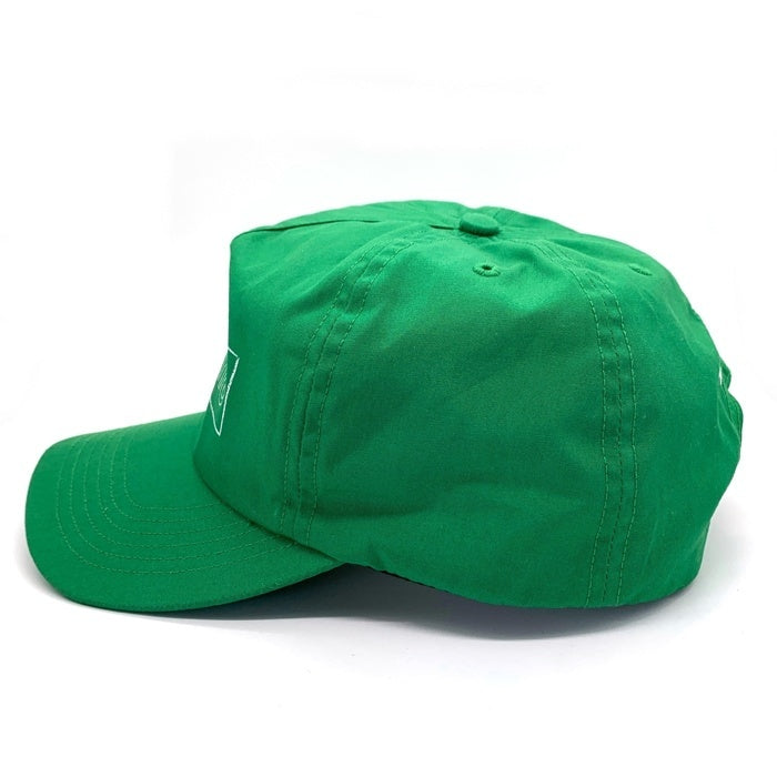 SUPREME シュプリーム KAWS カウズ 21SS Chalk Logo 5-Panel Cap チョークロゴ 5パネルキャップ スナップバックキャップ グリーン USA製 福生店