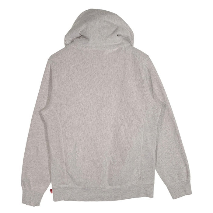 SUPREME シュプリーム 19SS Classic Ad Hooded Sweatshirt クラシックAD プルオーバースウェットパーカー グレー Size S 福生店