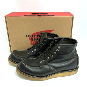 RED WING レッドウィング 8130 11年製 アイリッシュセッター モックトゥ ブーツ ブラック sizeUS8 瑞穂店