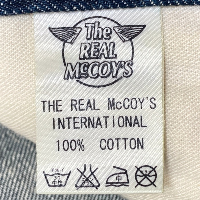 The Real McCOYS リアルマッコイズ 004 デニムパンツ ジーンズ インディゴ Size 31×36 瑞穂店