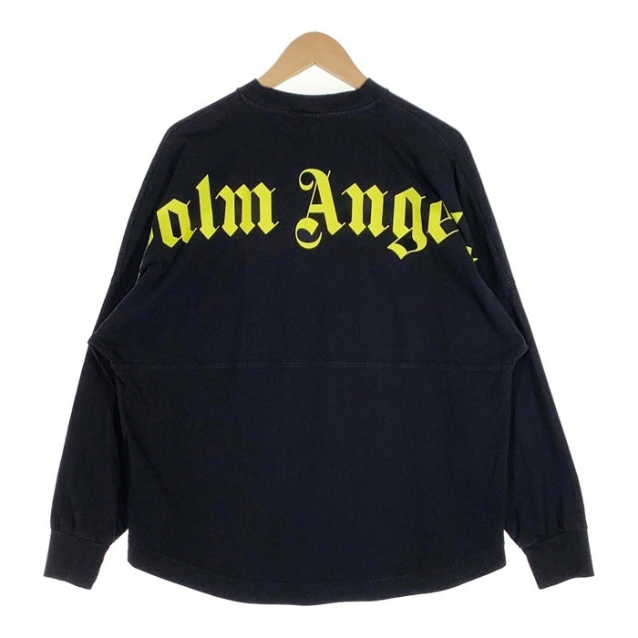 Palm Angels パームエンジェルス CLASSIC LOGO OVER TEE クラシックロゴプリント Tシャツ ブラック PMAB001S19413007 Size M 福生店