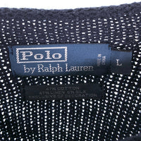 Polo by Ralph Lauren ポロバイラルフローレン ロールネック 星条旗 ニット セーター ネイビー Size L 福生店
