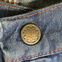 70's BLUE BELL, INC. ブルーベル SCOVILL ジッパー ペインター デニム パンツ インディゴ USA製 Size 36 × 31 福生店