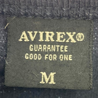 AVIREX アヴィレックス EMBROIDERY 背面刺繍 AIRPATROL Tシャツ ネイビー sizeM 瑞穂店