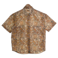 TENDERLOIN テンダーロイン 19SS PE PRINT SHT S/S ペイズリー 半袖 シャツ オレンジ Size S 福生店