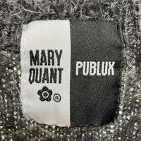 MARY QUANT マリークワント PUBLUX パブリュクス シャギーカーディガン グレー sizeF 瑞穂店