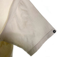 00's GOODENOUGH グッドイナフ 2009 裾ボーダープリント Tシャツ COTTON BASE ホワイト Size M 福生店