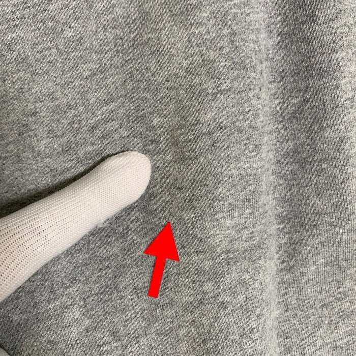 SUPREME シュプリーム 21AW Arabic Logo Hooded Sweatshirt アラビックロゴ プルオーバースウェットパーカー グレー モコモコ Size XXL 福生店