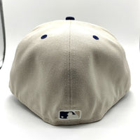 NEWERA ニューエラ Newyork Yankees ニューヨークヤンキース 59FIFTY ベースボールキャップ ネイビー オフホワイト Size 7 5/8 (60.6cm) 福生店