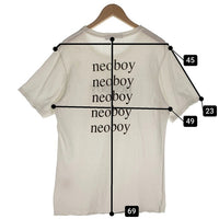 UNDERCOVER アンダーカバー Under Coverism プリント 半袖 Tシャツ neo boy期 ダメージ加工 ホワイト Size M 福生店