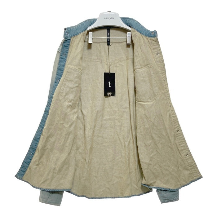 glamb グラム L/S Denim Shirts デニムシャツ スナップボタン インディゴ GB15AT/SH08 Size 4 瑞穂店