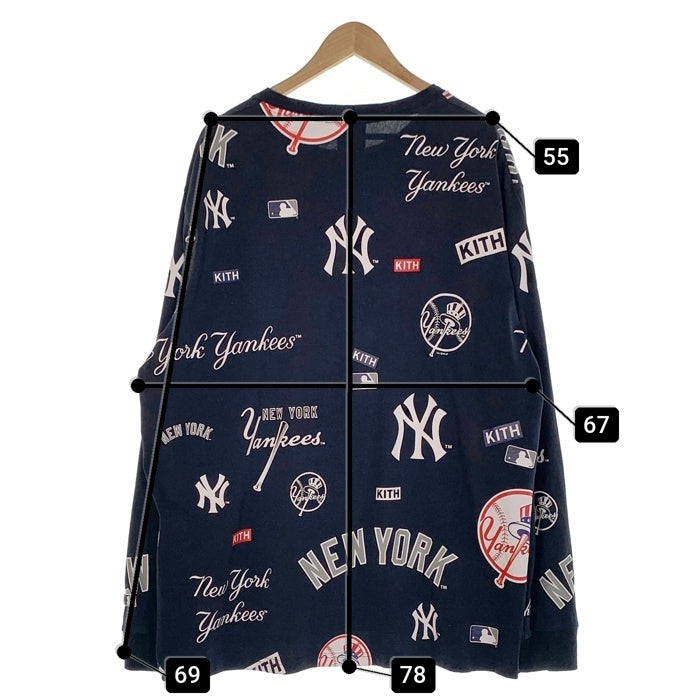 KITH キス 20AW MLB ニューヨーク・ヤンキース 総柄プリント