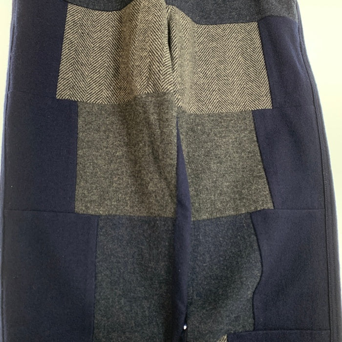 COMME des GARCONS SHIRT コムデギャルソンシャツ Wool Trouser ウール トラウザー テーパードパンツ 切替 ネイビー FH-P008 Size M 福生店